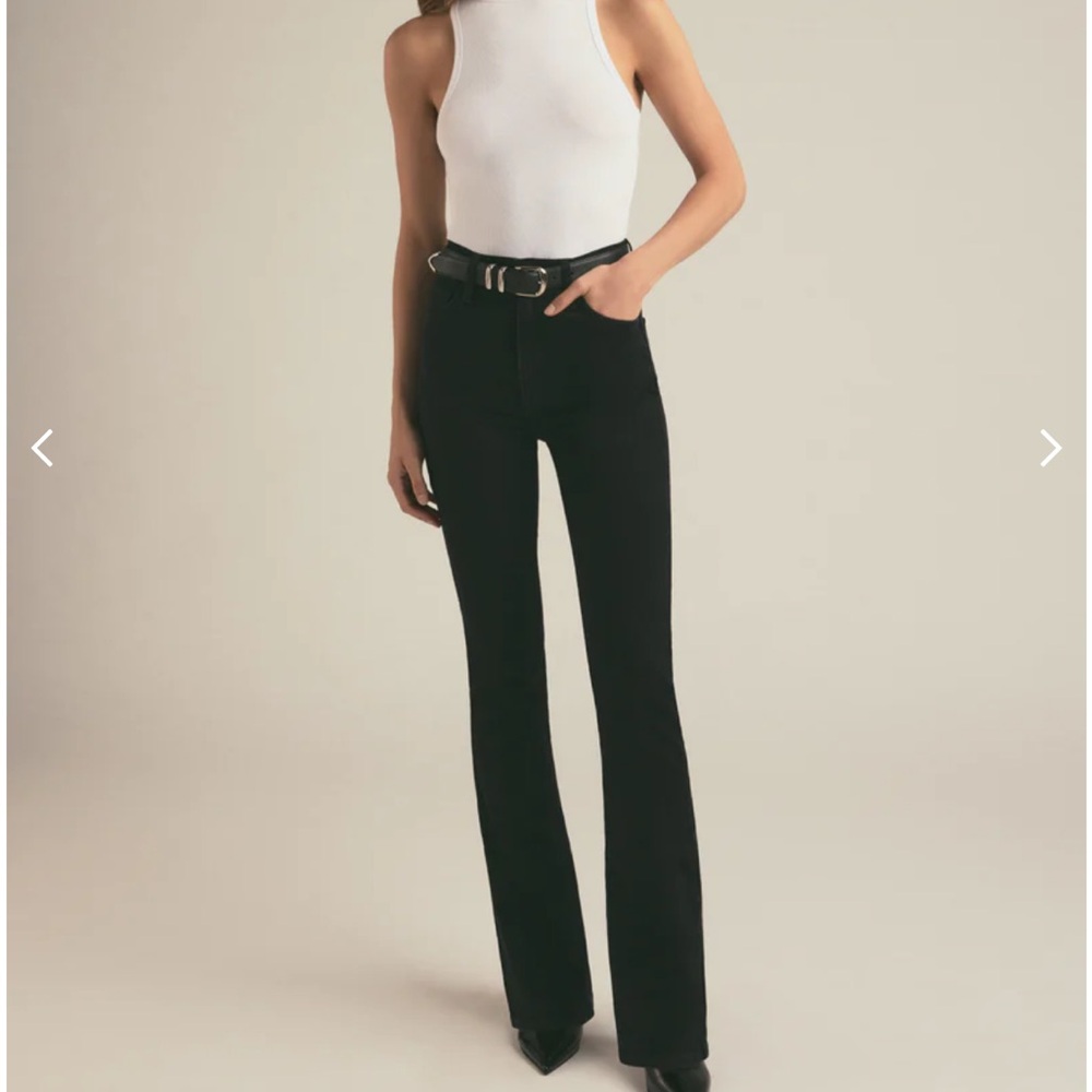 Favorite Daughter Valentina Mini Boot Jeans